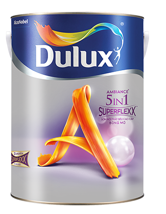 Dulux Ambiance 5 in 1 Superflexx Pearl Glow bóng mờ Z611 - 1 lít